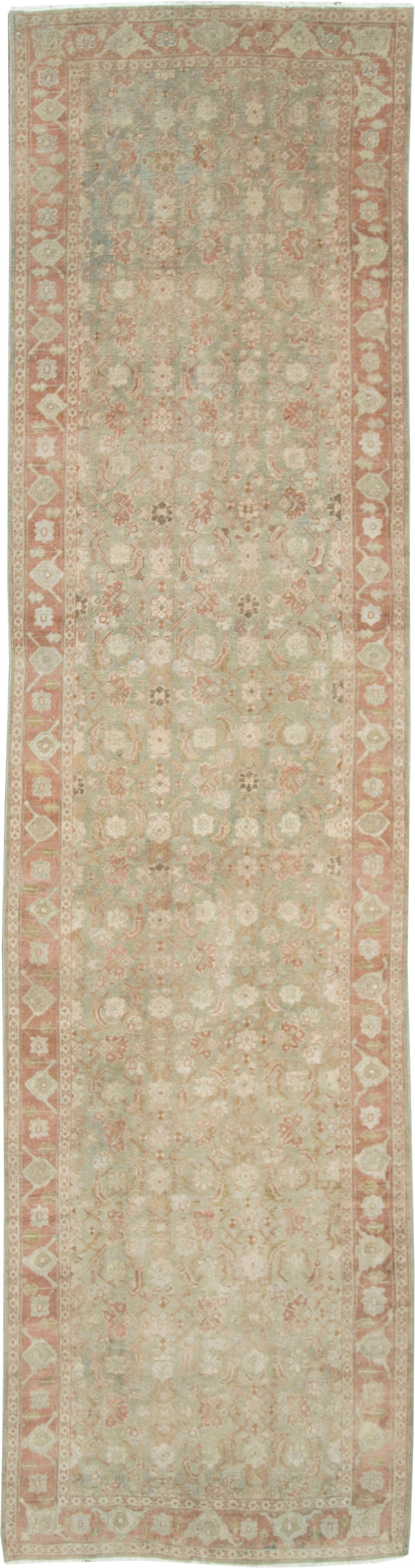 Vintage Persian Tabriz Runner (Pair: 2 of 2), No.28766 - Gss