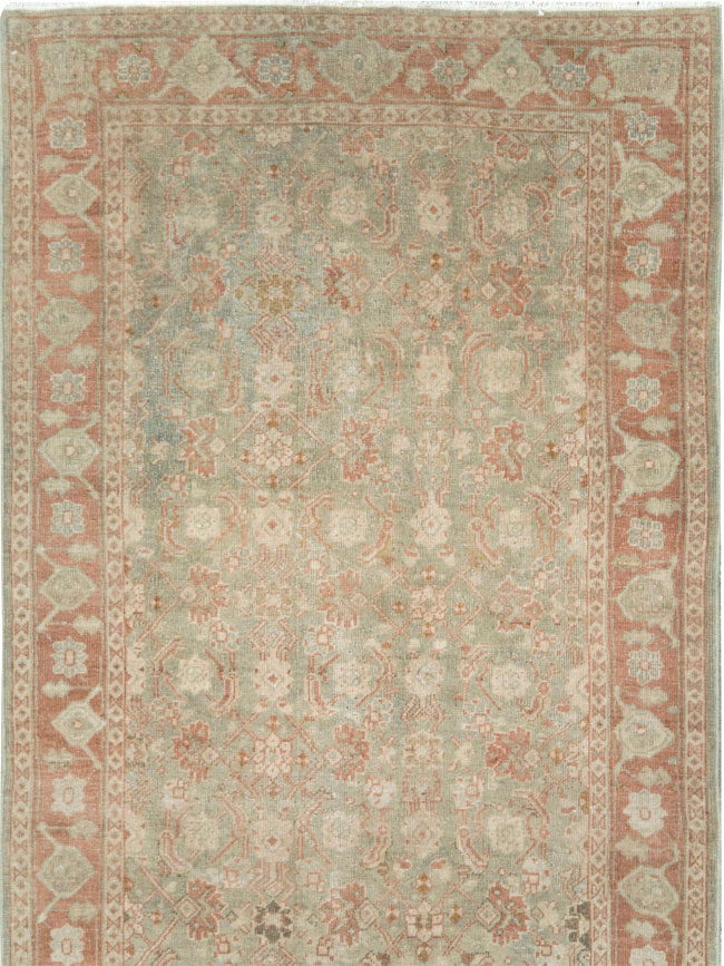Vintage Persian Tabriz Runner (Pair: 2 of 2), No.28766 - Gss