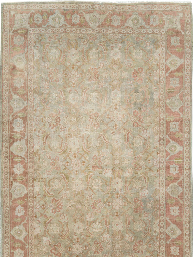 Vintage Persian Tabriz Runner (Pair: 2 of 2), No.28766 - Gss