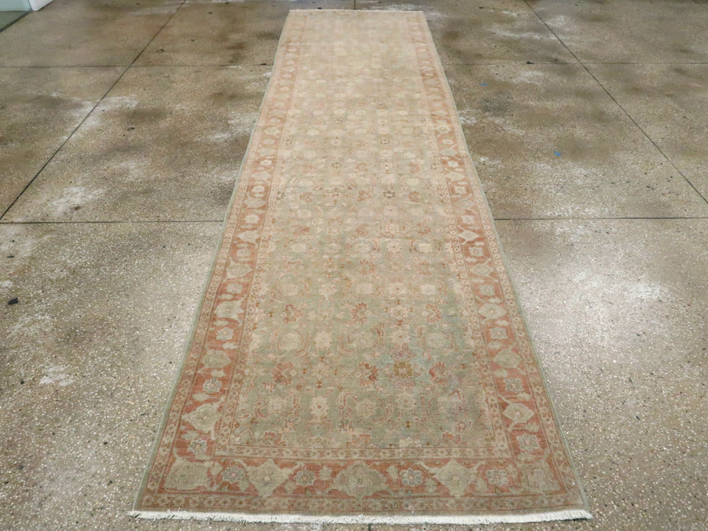 Vintage Persian Tabriz Runner (Pair: 2 of 2), No.28766 - Gss