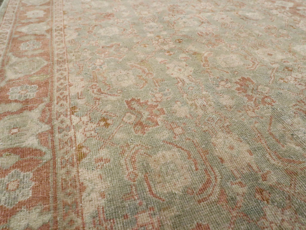 Vintage Persian Tabriz Runner (Pair: 2 of 2), No.28766 - Gss