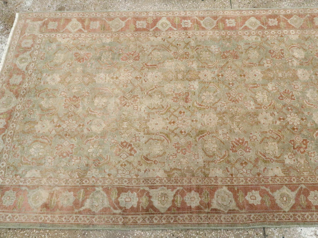 Vintage Persian Tabriz Runner (Pair: 2 of 2), No.28766 - Gss