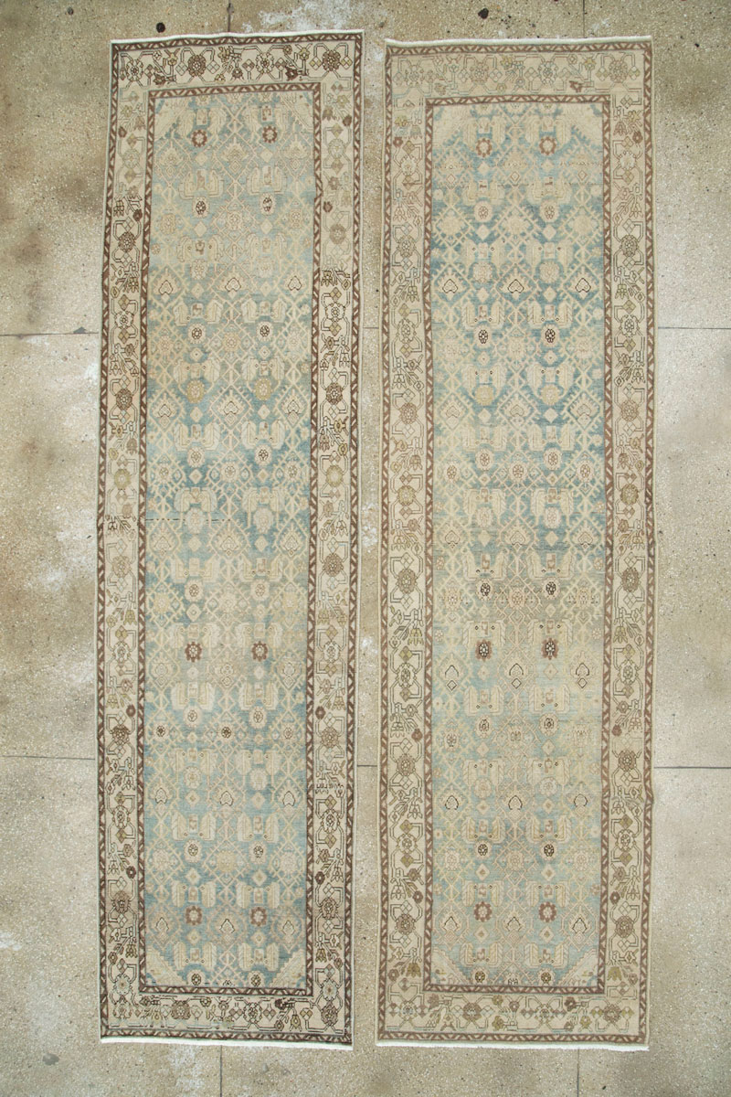 Vintage Persian Malayer Runner (Pair: 2 of 2), No.28768 - Gss
