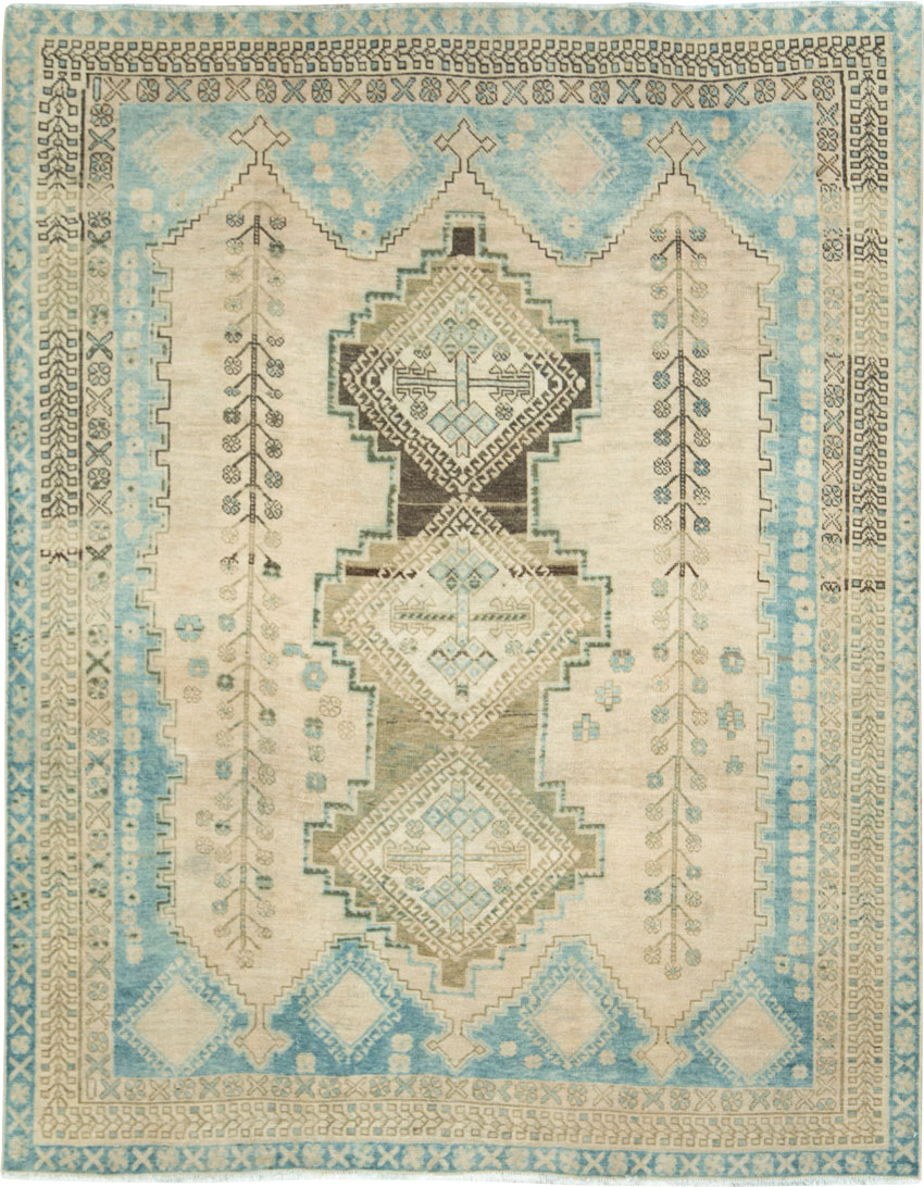 Vintage Persian Afshar Rug, No.28771 - Gss