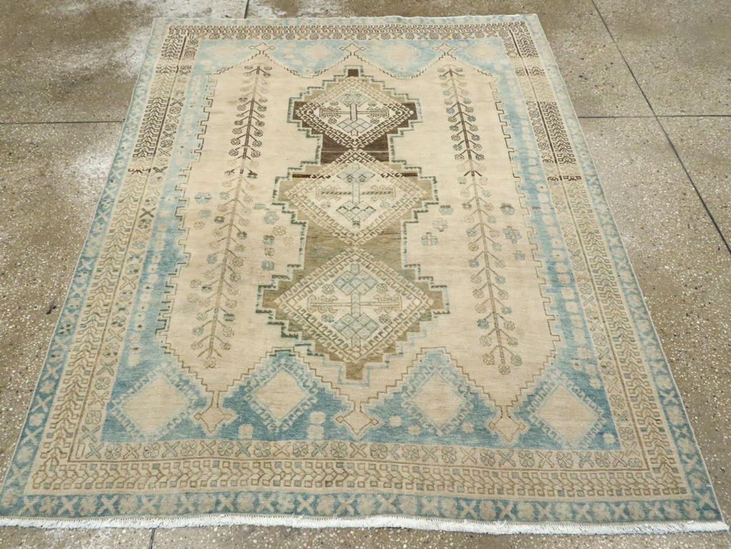 Vintage Persian Afshar Rug, No.28771 - Gss