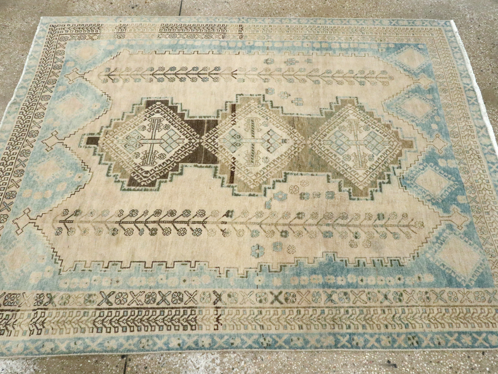 Vintage Persian Afshar Rug, No.28771 - Gss