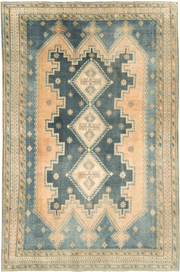 Vintage Persian Afshar Rug, No.28779 - Gss
