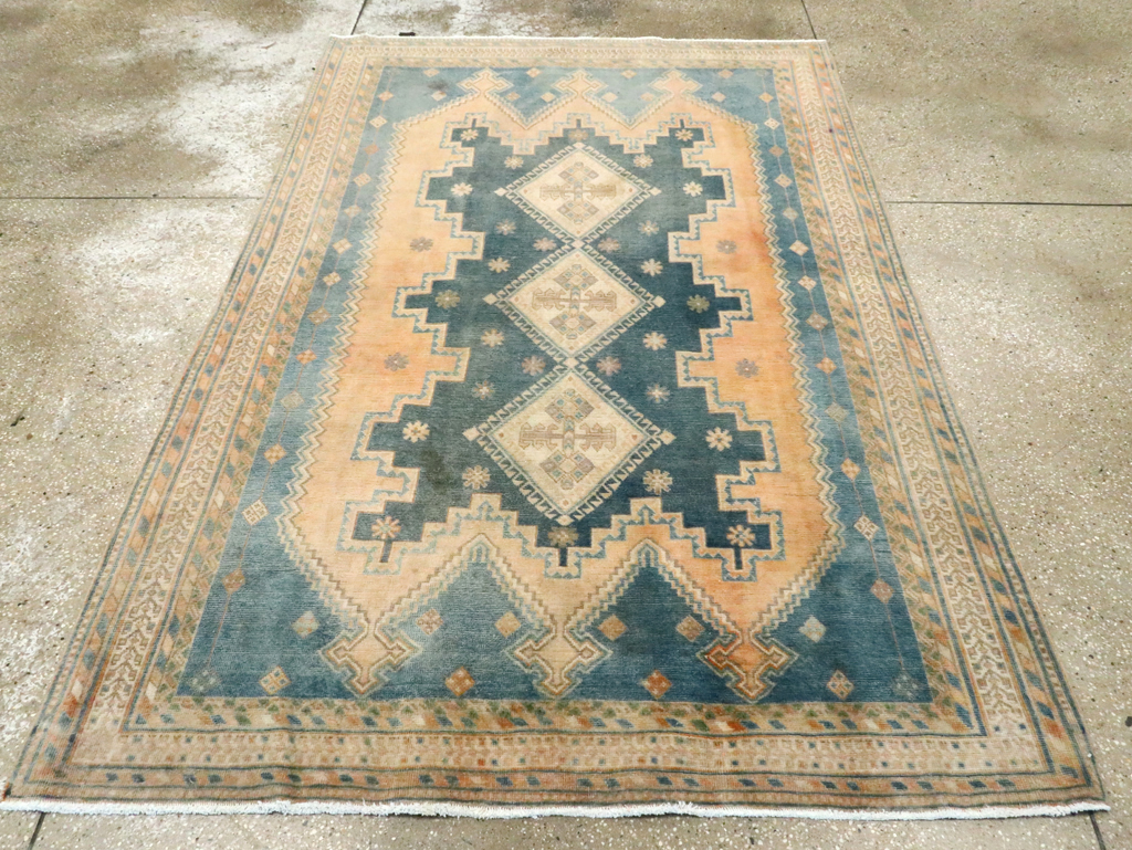 Vintage Persian Afshar Rug, No.28779 - Gss