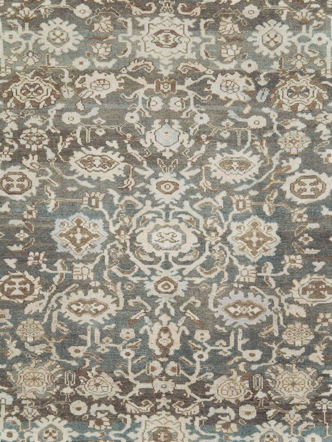 Vintage Persian Malayer Room Size Carpet, No.28781 - Gss