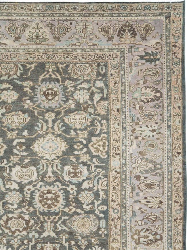 Vintage Persian Malayer Room Size Carpet, No.28781 - Gss
