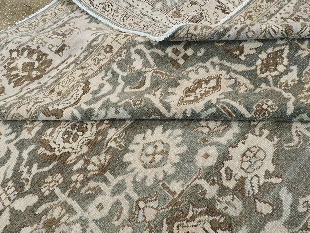 Vintage Persian Malayer Room Size Carpet, No.28781 - Gss