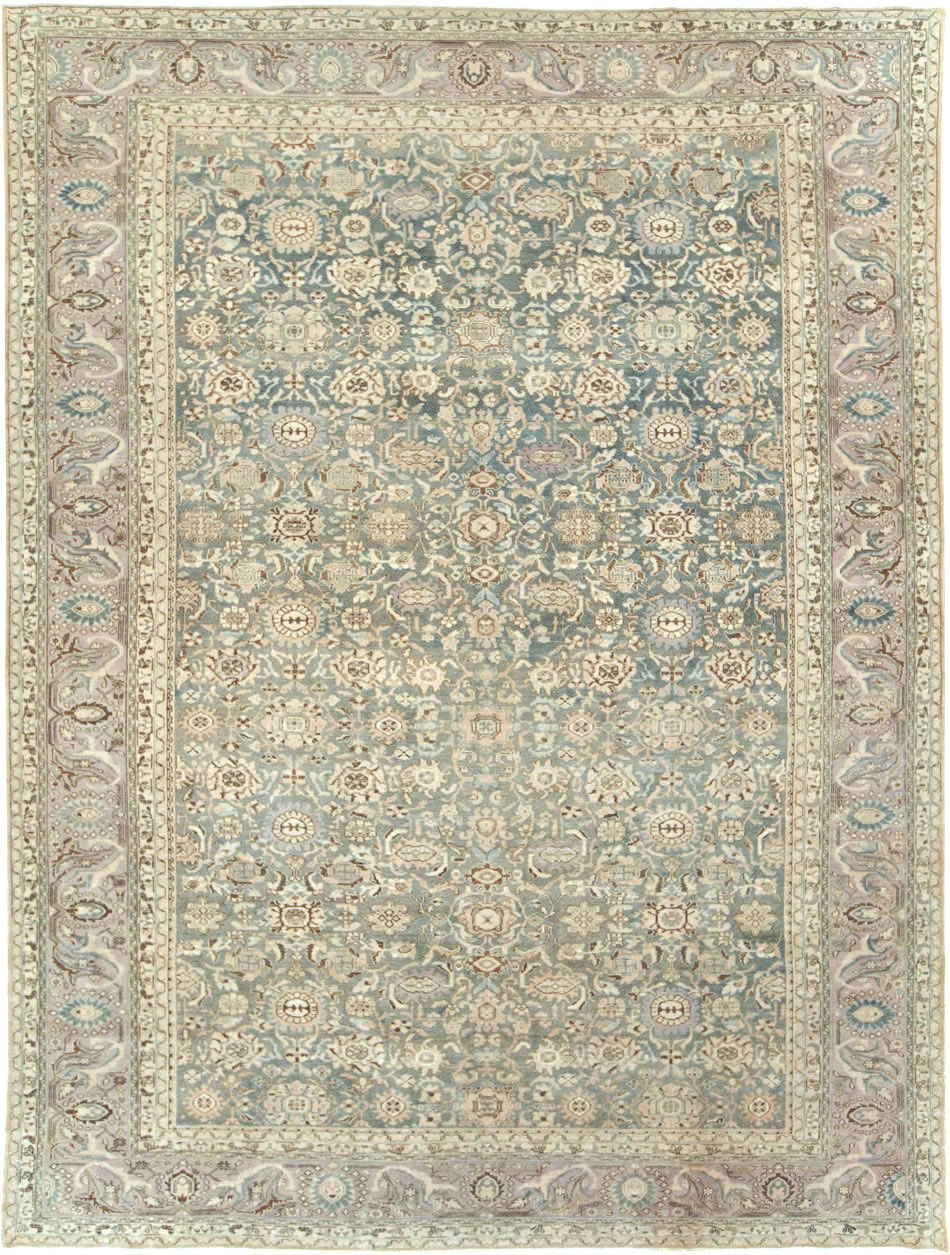 Vintage Persian Malayer Room Size Carpet, No.28782 - Gss