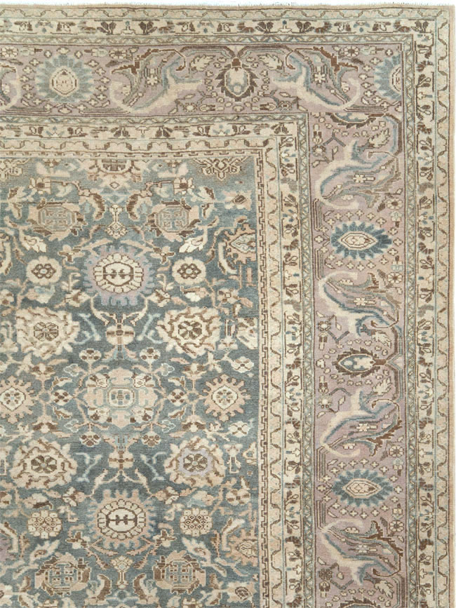 Vintage Persian Malayer Room Size Carpet, No.28782 - Gss