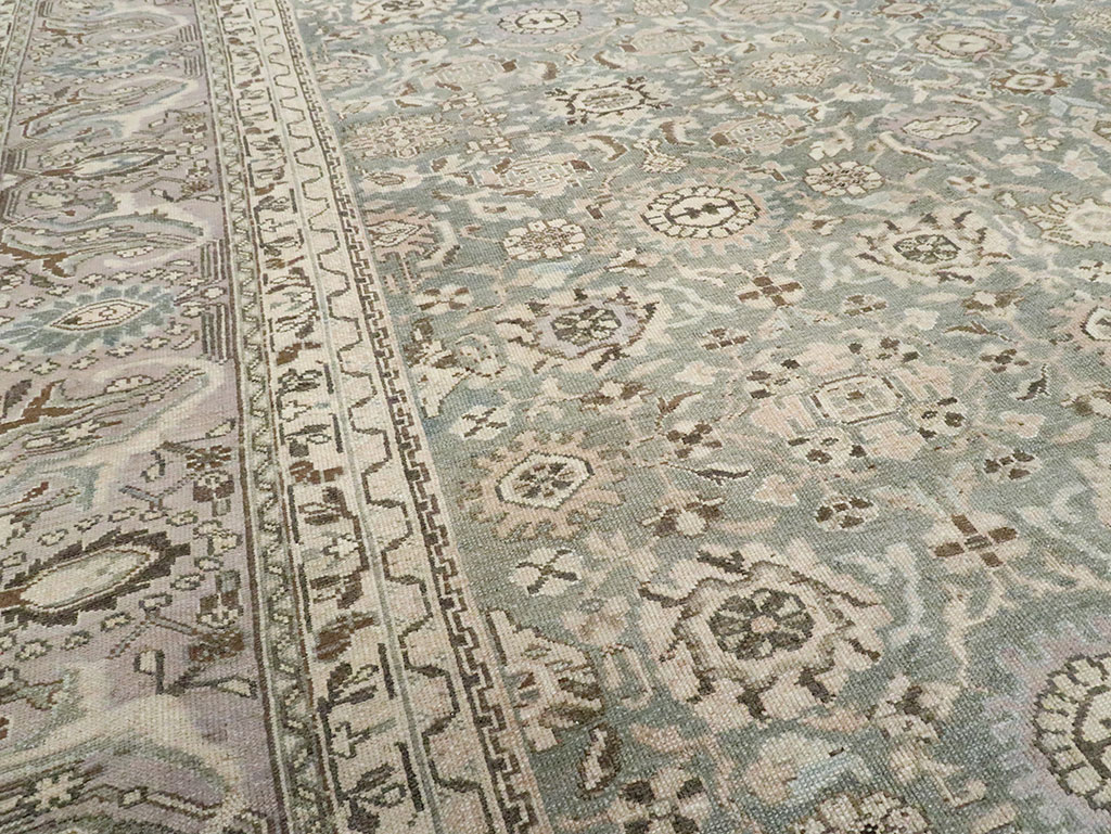 Vintage Persian Malayer Room Size Carpet, No.28782 - Gss