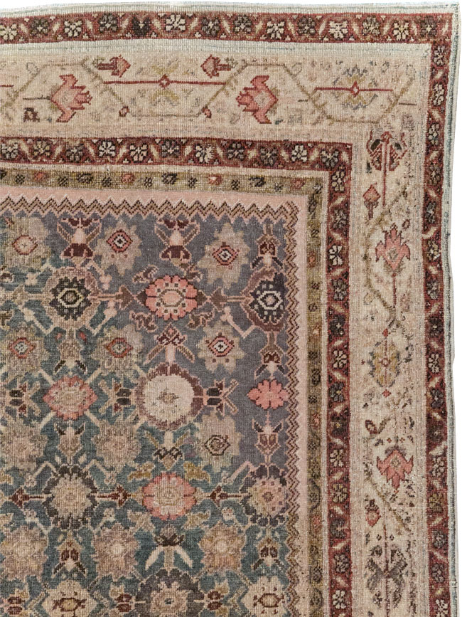 Antique Persian Malayer Gallery Accent Rug, No.28785 - Gss