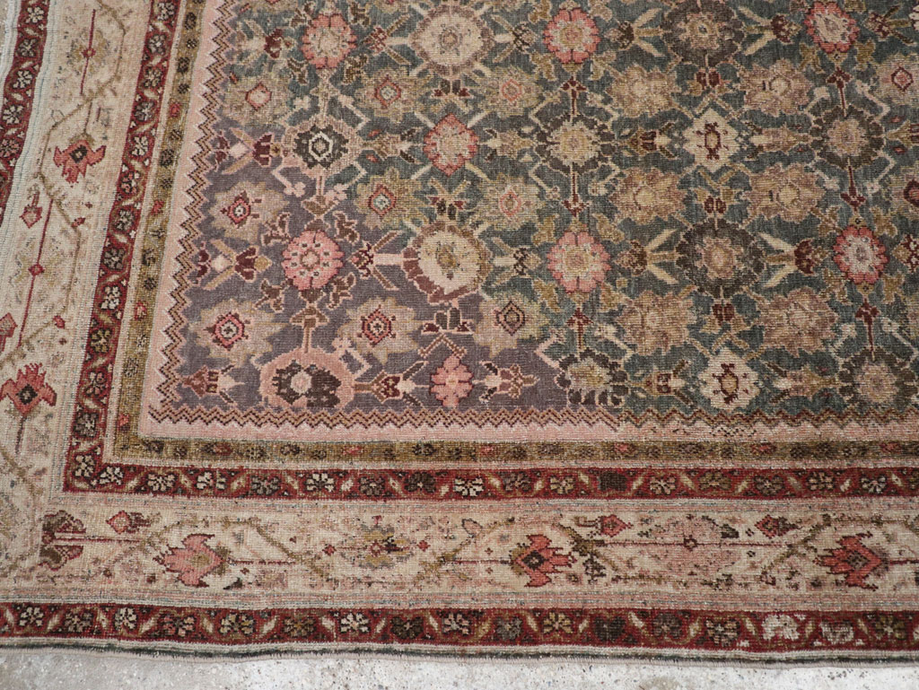 Antique Persian Malayer Gallery Accent Rug, No.28785 - Gss