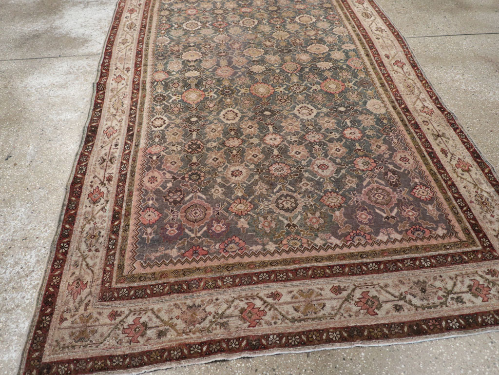 Antique Persian Malayer Gallery Accent Rug, No.28785 - Gss