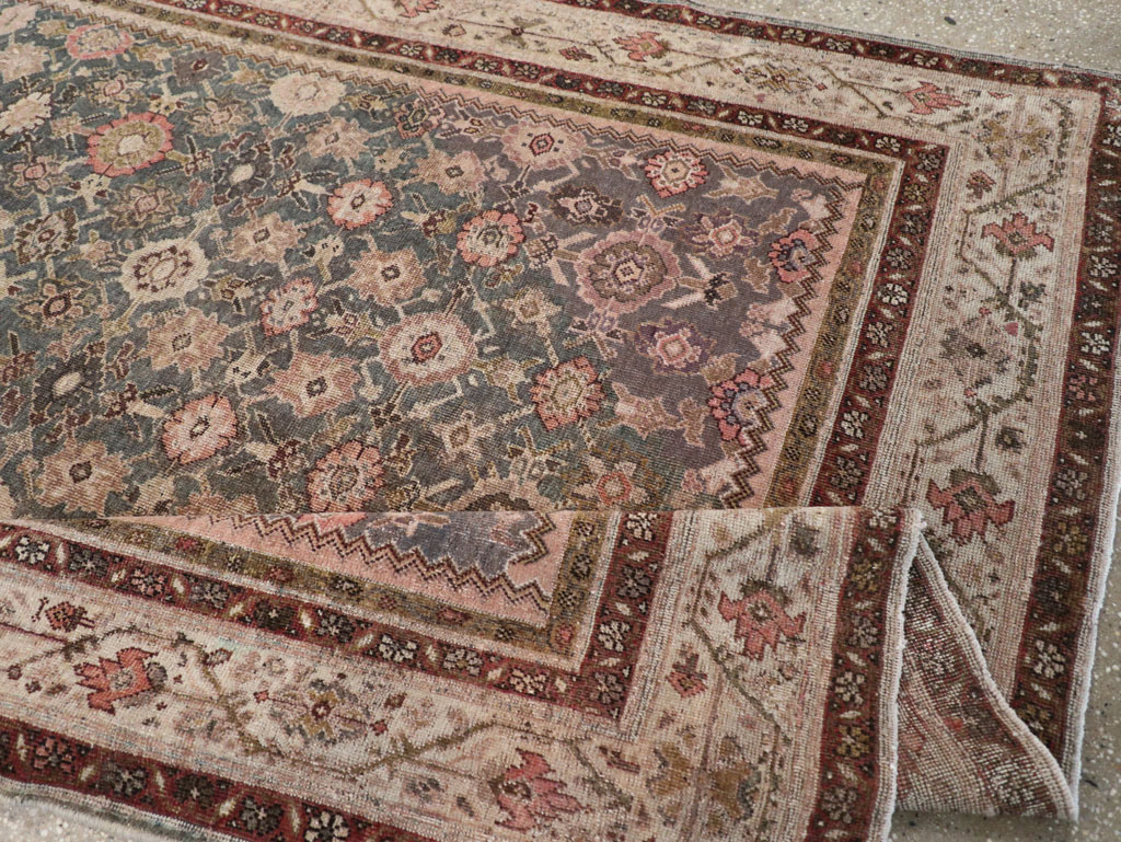 Antique Persian Malayer Gallery Accent Rug, No.28785 - Gss