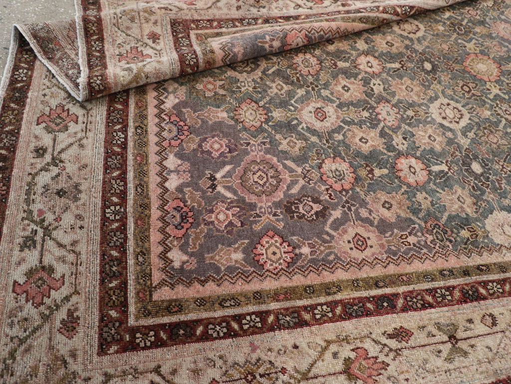 Antique Persian Malayer Gallery Accent Rug, No.28785 - Gss