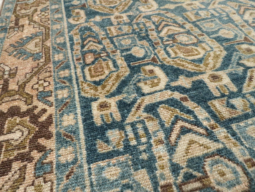 Vintage Persian Malayer Accent Rug, No.28789 - Gss