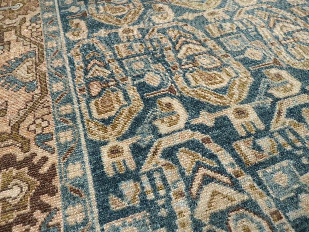Vintage Persian Malayer Accent Rug, No.28789 - Gss