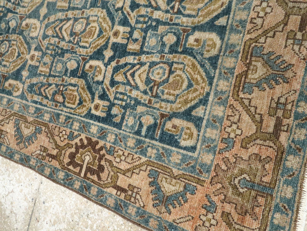 Vintage Persian Malayer Accent Rug, No.28789 - Gss