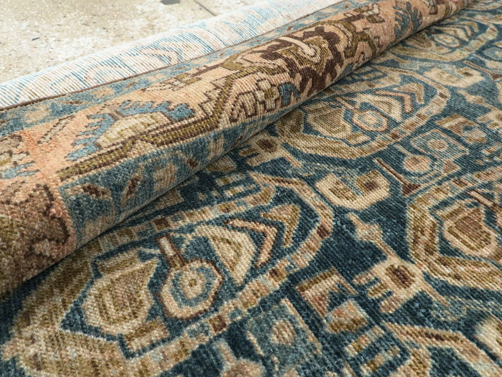 Vintage Persian Malayer Accent Rug, No.28789 - Gss