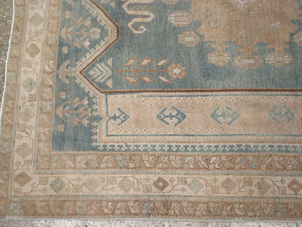 Vintage Persian Afshar Accent Rug, No.28790 - Gss