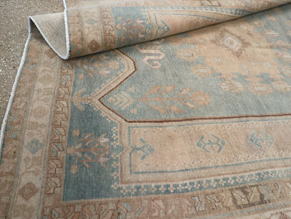 Vintage Persian Afshar Accent Rug, No.28790 - Gss