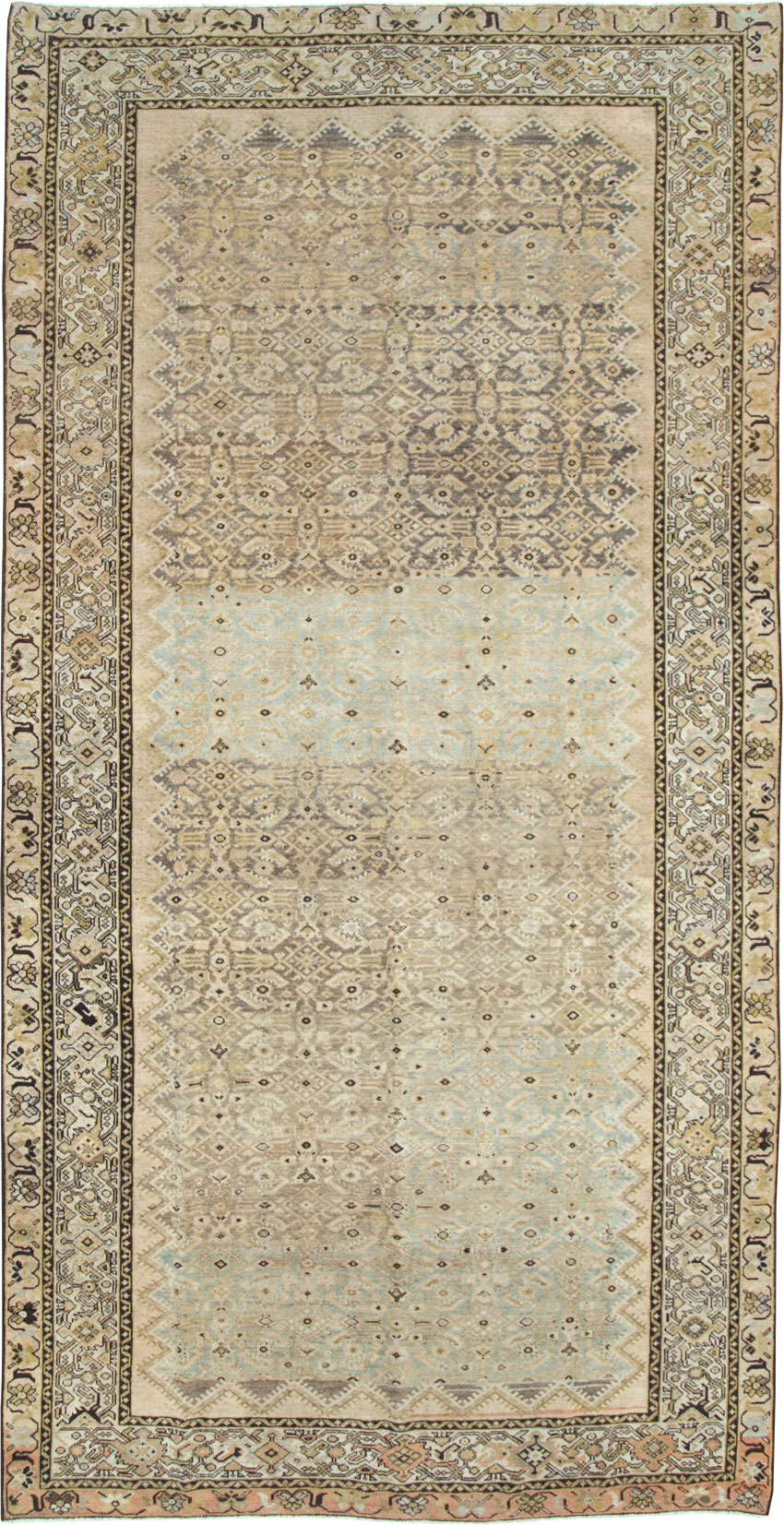 Antique Persian Malayer Gallery Carpet, No.28795 - Gss