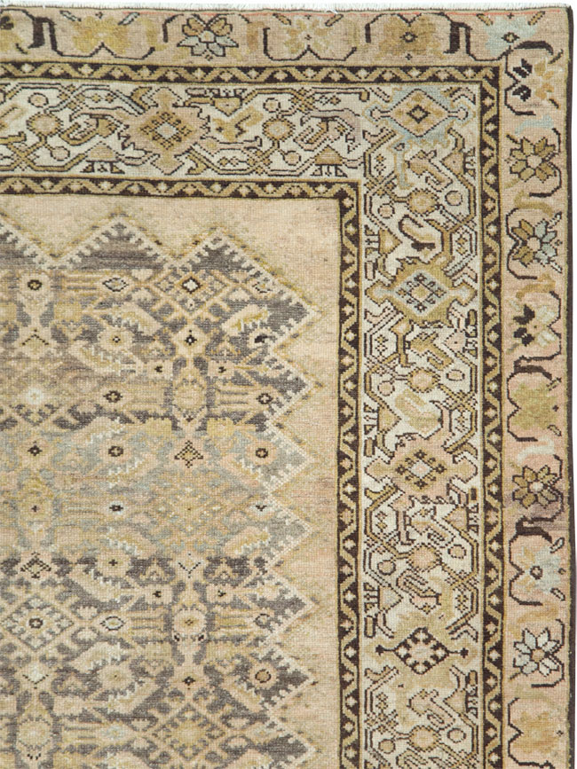Antique Persian Malayer Gallery Carpet, No.28795 - Gss