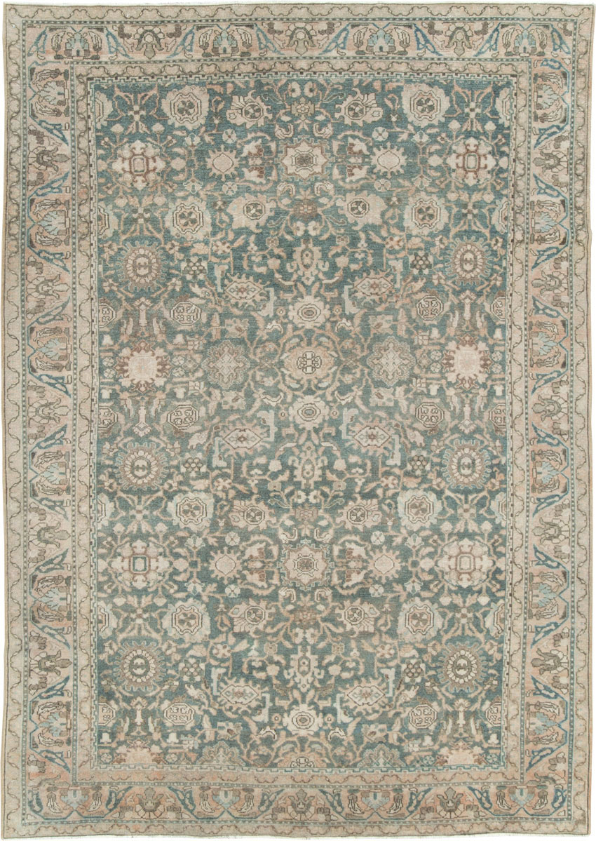 Vintage Persian Malayer Small Room Size Carpet, No.28798 - Gss