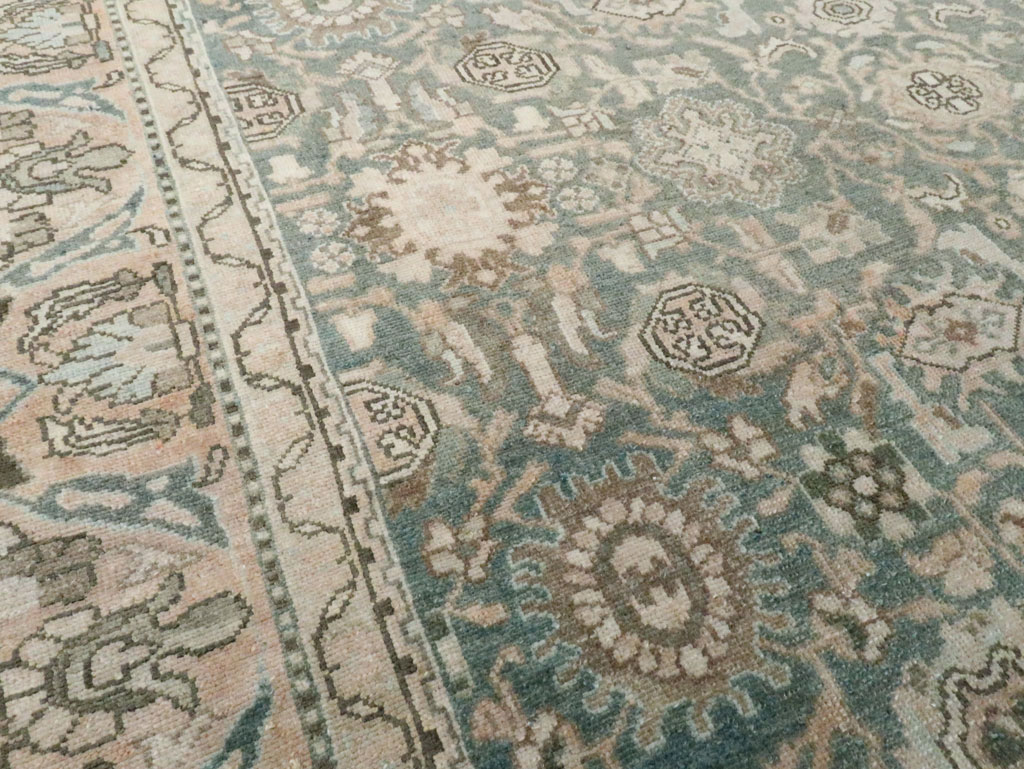Vintage Persian Malayer Small Room Size Carpet, No.28798 - Gss