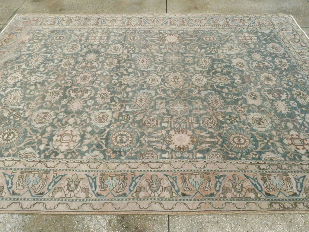 Vintage Persian Malayer Small Room Size Carpet, No.28798 - Gss