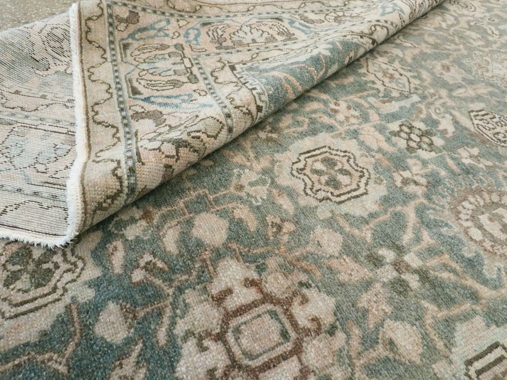 Vintage Persian Malayer Small Room Size Carpet, No.28798 - Gss