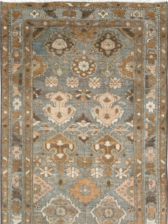 Vintage Persian Malayer Long Runner, No.28801 - Gss