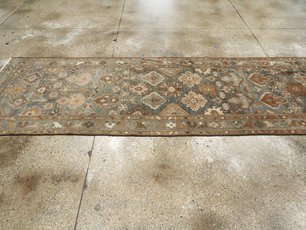 Vintage Persian Malayer Long Runner, No.28801 - Gss