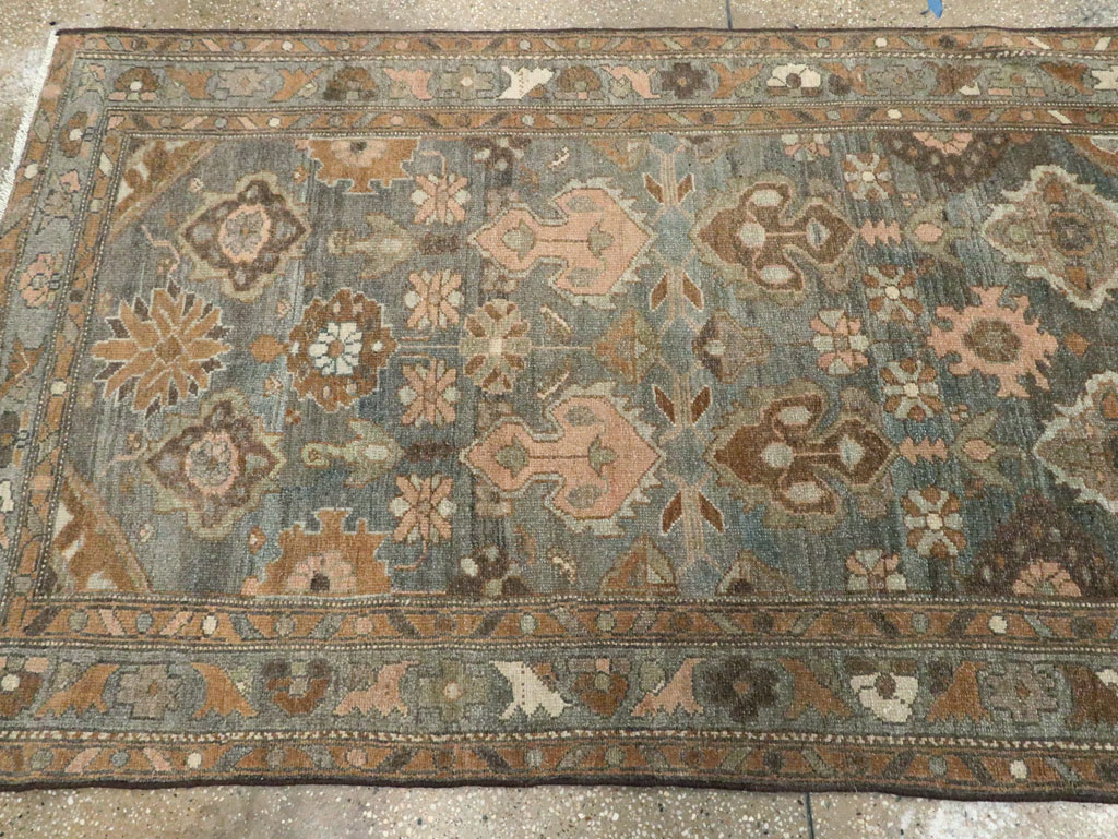 Vintage Persian Malayer Long Runner, No.28801 - Gss