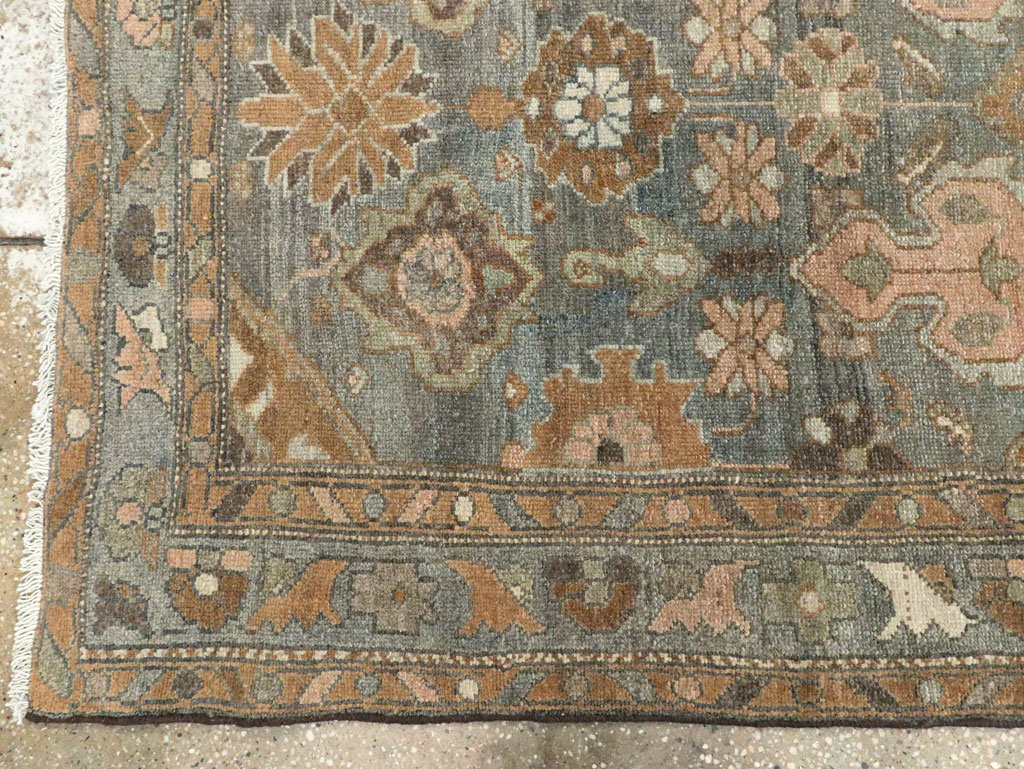Vintage Persian Malayer Long Runner, No.28801 - Gss
