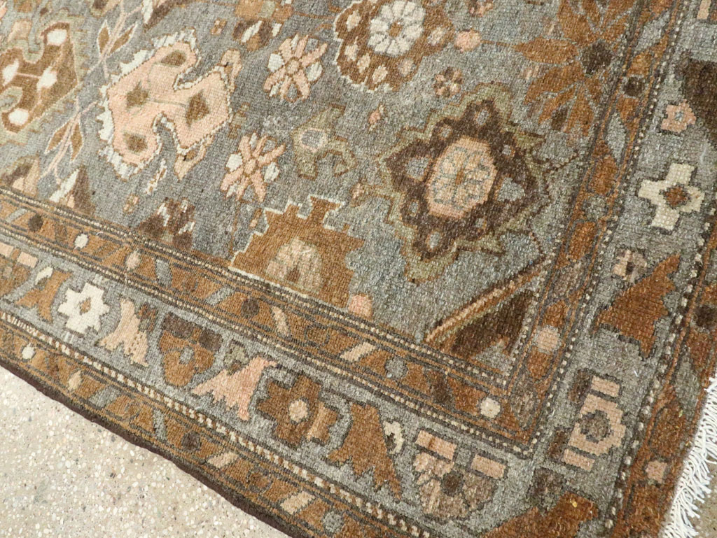Vintage Persian Malayer Long Runner, No.28801 - Gss