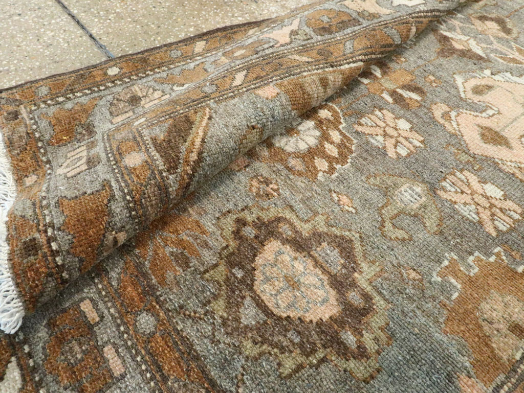 Vintage Persian Malayer Long Runner, No.28801 - Gss
