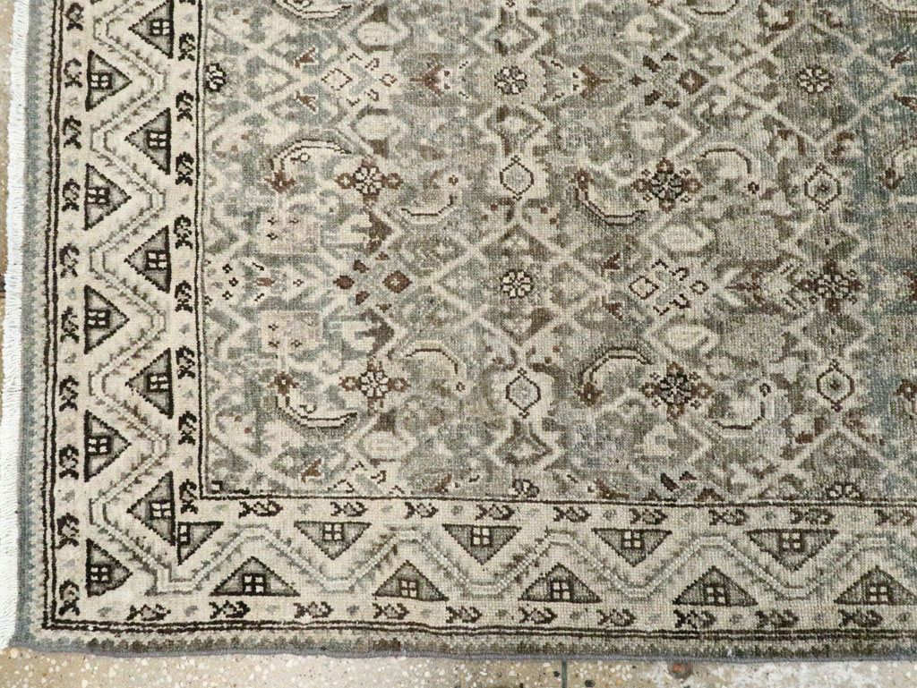 Vintage Persian Malayer Runner, No.28802 - Gss