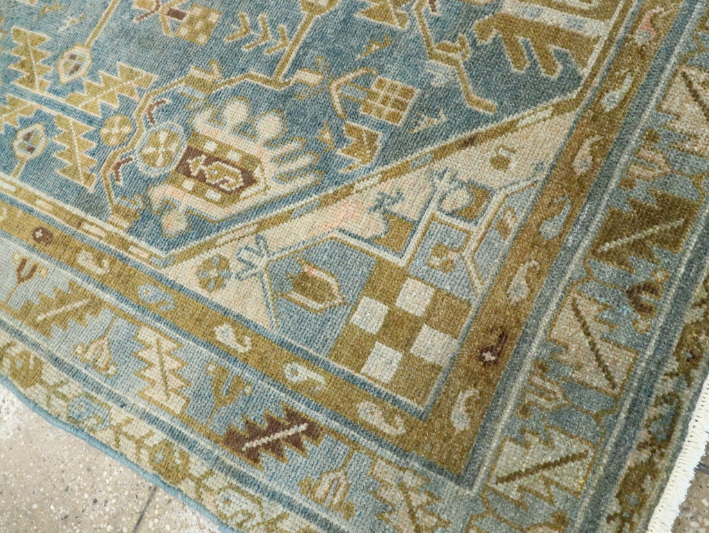 Vintage Persian Malayer Accent Rug, No.28804 - Gss