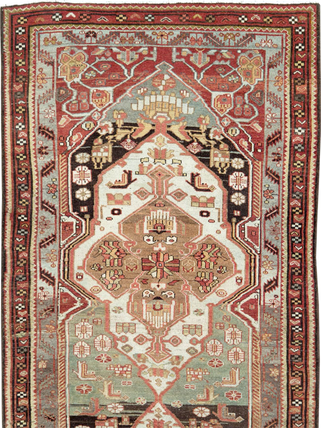 Antique Persian Malayer Runner, No.28805 - Gss