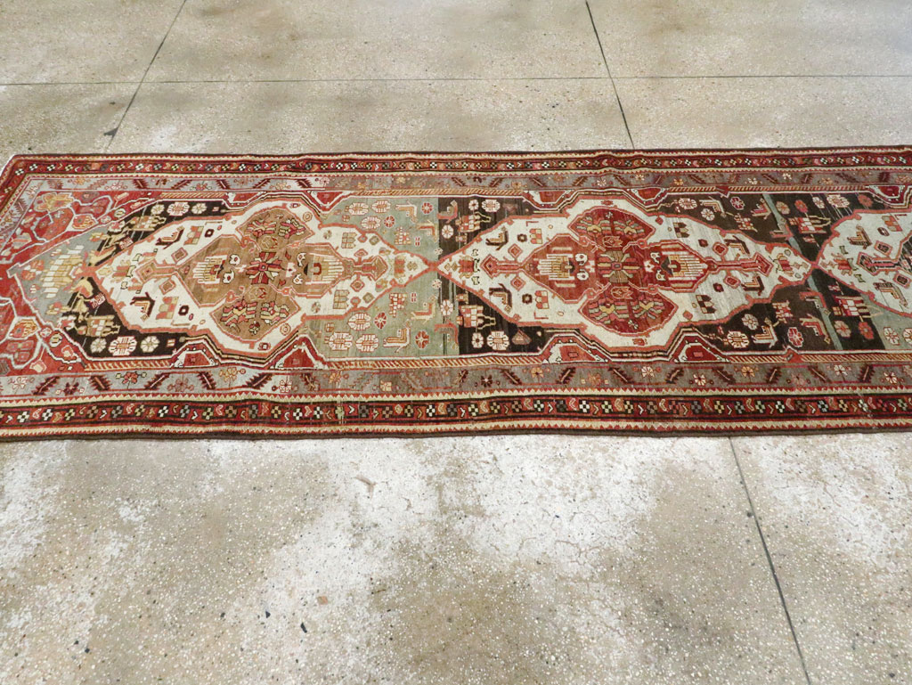 Antique Persian Malayer Runner, No.28805 - Gss