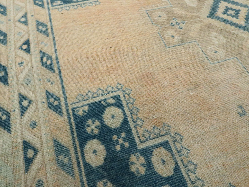 Vintage Persian Afshar Accent Rug, No.28806 - Gss