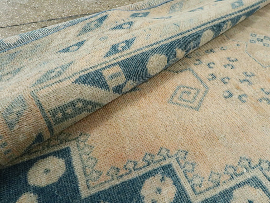 Vintage Persian Afshar Accent Rug, No.28806 - Gss