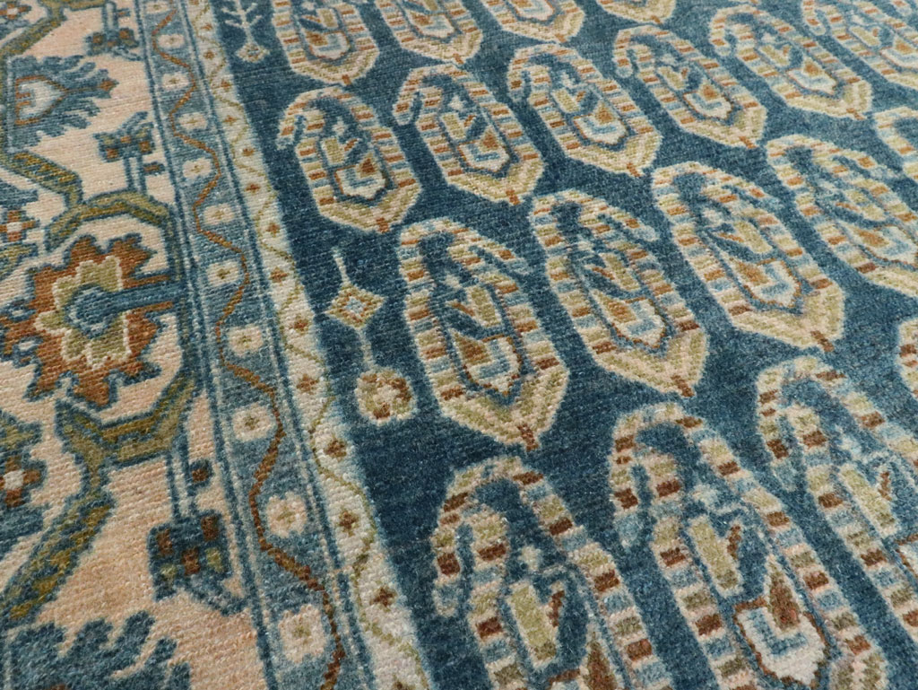 Vintage Persian Malayer Accent Rug, No.28808 - Gss