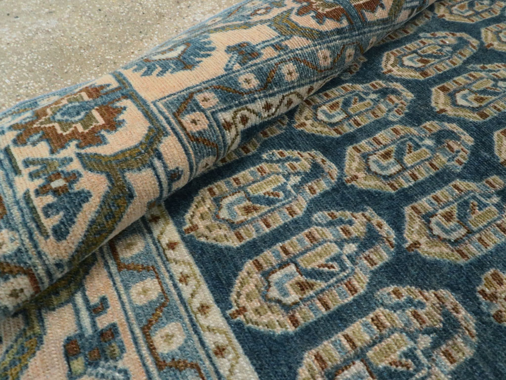 Vintage Persian Malayer Accent Rug, No.28808 - Gss