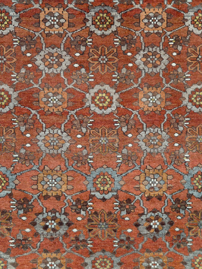 Vintage Persian Malayer Gallery Rug, No.28811 - Gss